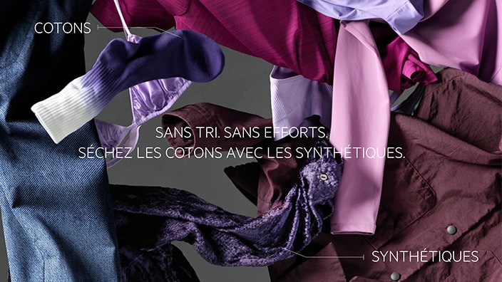 Vêtements en pile