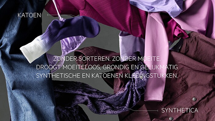 Kleding op een hoop