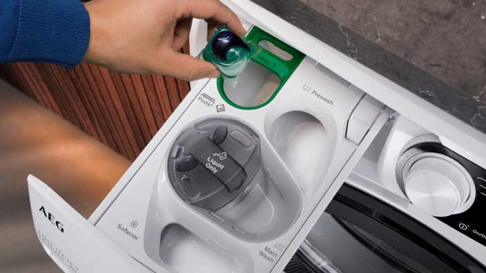 Wasmachine met UniversalDose