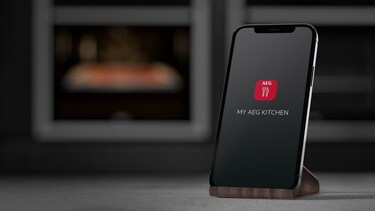 AEG Kitchen-app op de telefoon