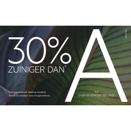 30% zuiniger dan energieklasse A