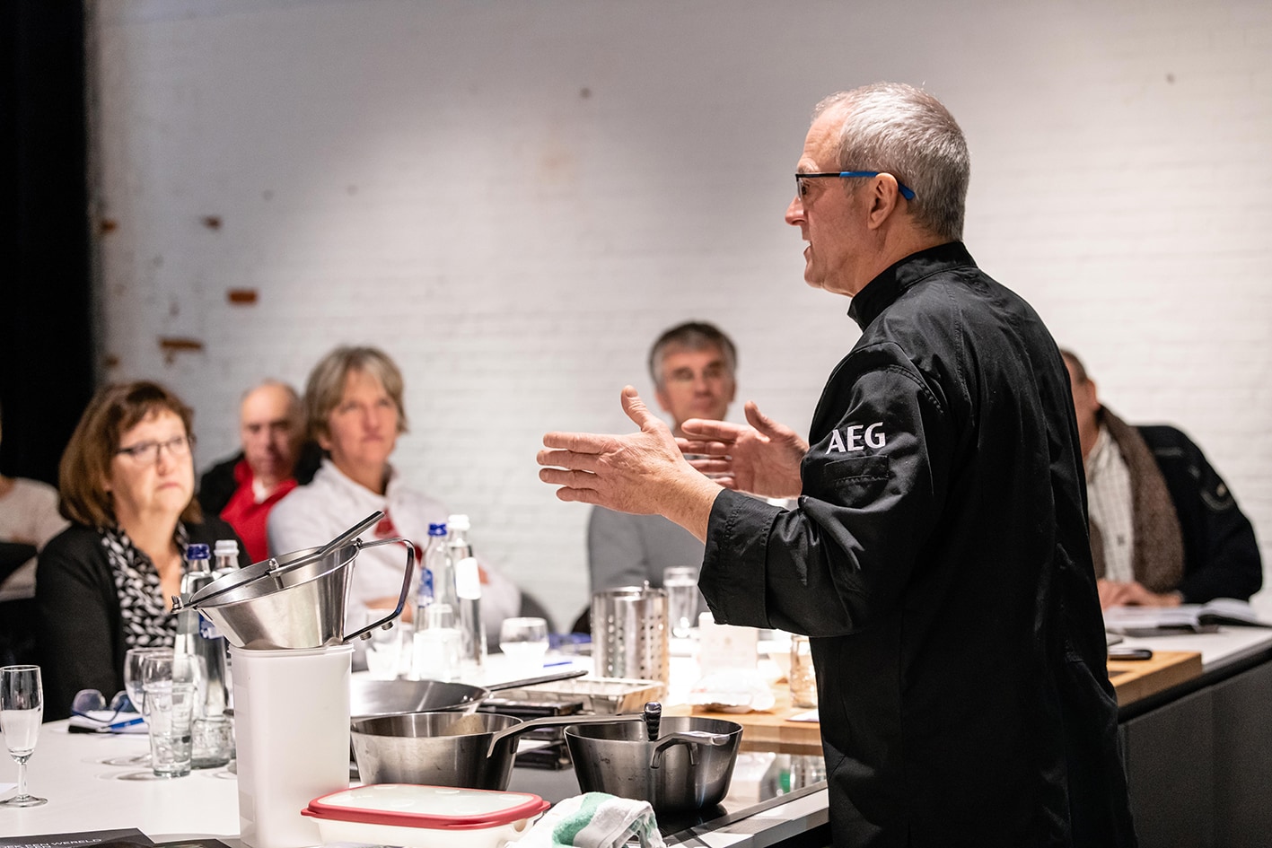 AEG Cooking Club Antwerpen met chef Pol Mertens