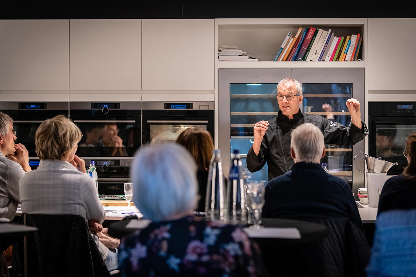 AEG Cooking Club Antwerpen met chef Pol Mertens