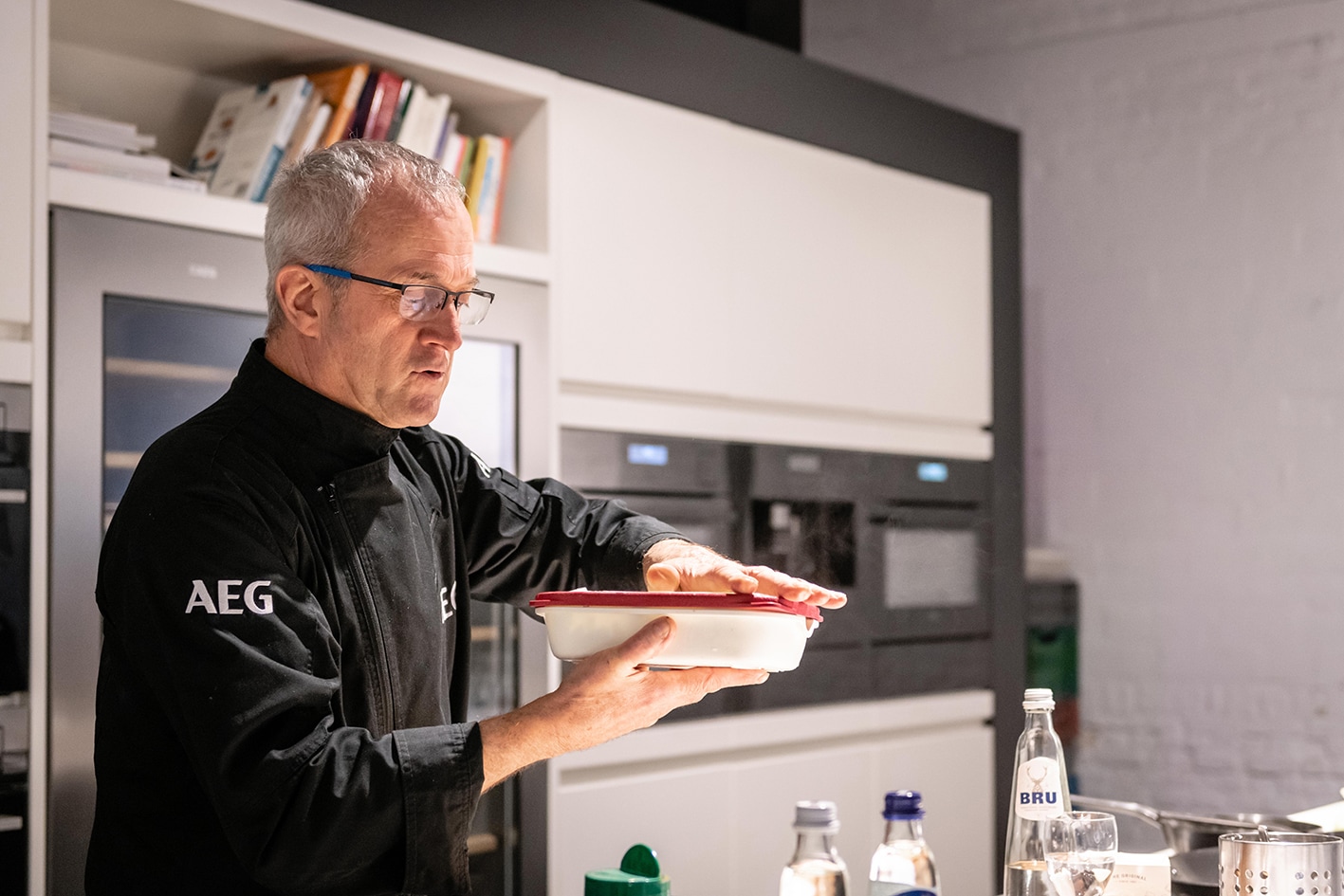 AEG Cooking Club Antwerpen met chef Pol Mertens