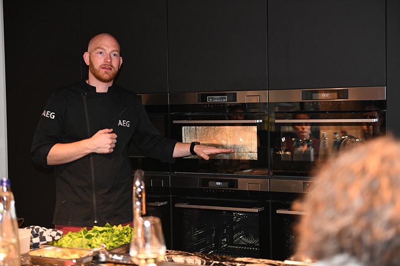 AEG Cooking Club De Kust avec Brecht De Coninck