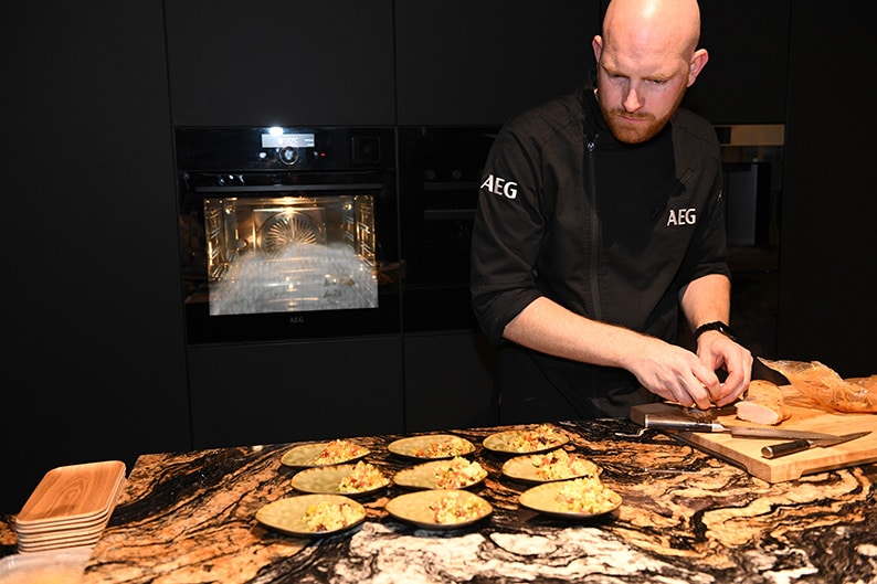 AEG Cooking Club De Kust met Brecht De Coninck