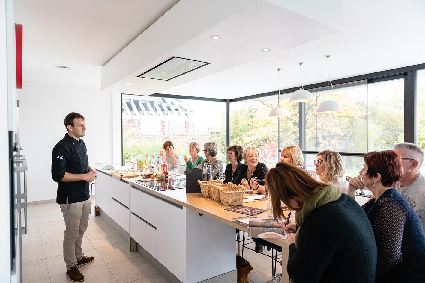 AEG Cooking Club Limburg avec chef Jan Maes