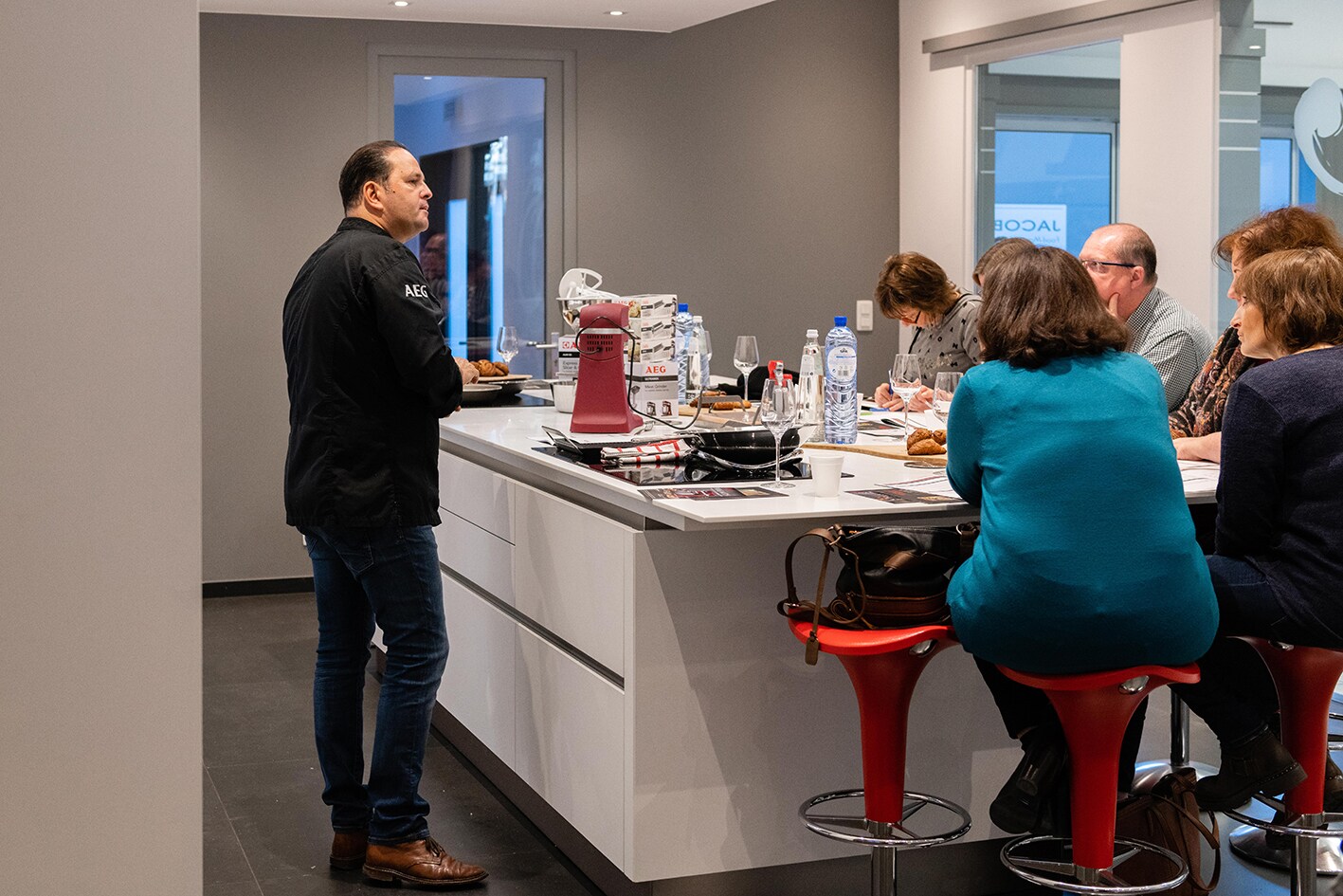 AEG Cooking Club Liège avec chef Pietro Urso