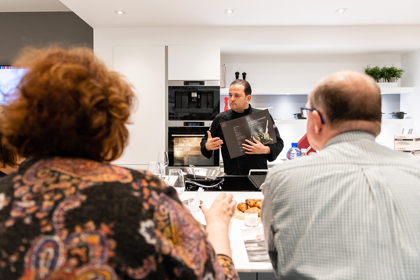 AEG Cooking Club Liège avec chef Pietro Urso