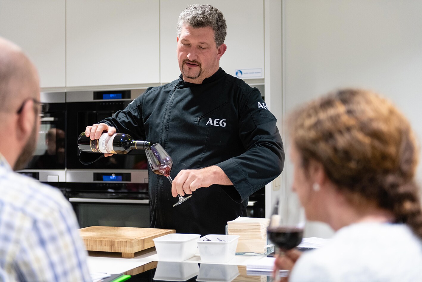  AEG Cooking Club West-Vlaanderen met chef Serge Koether
