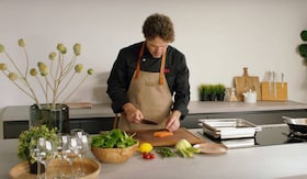 dit materiaal hebt u nodig om gepocheerde zalm te maken in de stoomoven van AEG