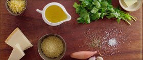 ingrediënten om risotto in de stoomoven te maken