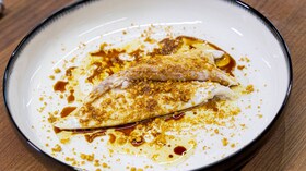 Vis op z'n geheel in de stoomoven van AEG chef David Martin