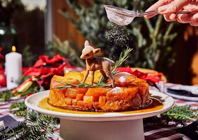 Tarte tatin de la cheffe AEG Sofie Dumont