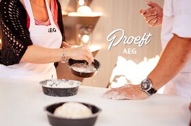 Antwerpen Proeft Baking Lab met AEG