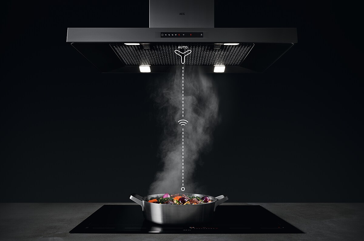 De Hob2Hood®-functie van AEG kookplaten