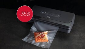 35% de réduction sur la machine de mise sous vide Gourmet