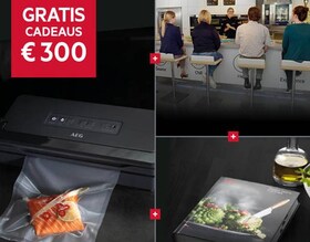 3 cadeaus bij aankoop van een AEG SteamPro oven