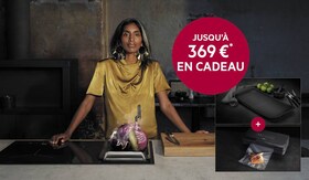 Promotion sur les tables de cuisson à induction