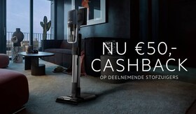 Cashback op de stofzuigers 8000 serie