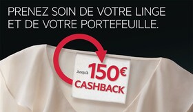 Action cashback pour prenez soin de votre linge et de votre portefeuille