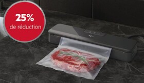 25% de réduction sur la machine de mise sous vide AEG