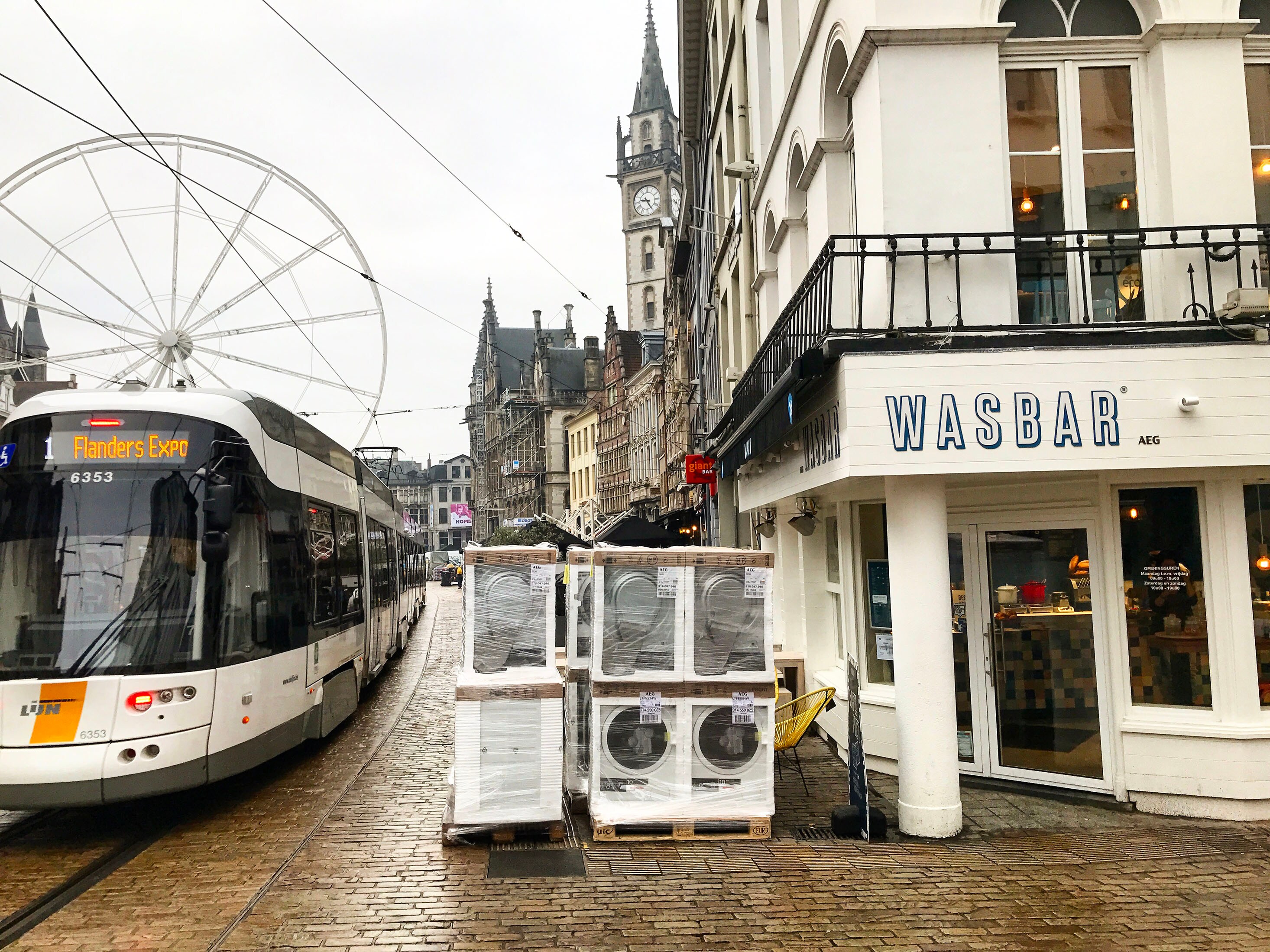 Rebranding WASBAR Gent AEG wasmachines en droogkasten