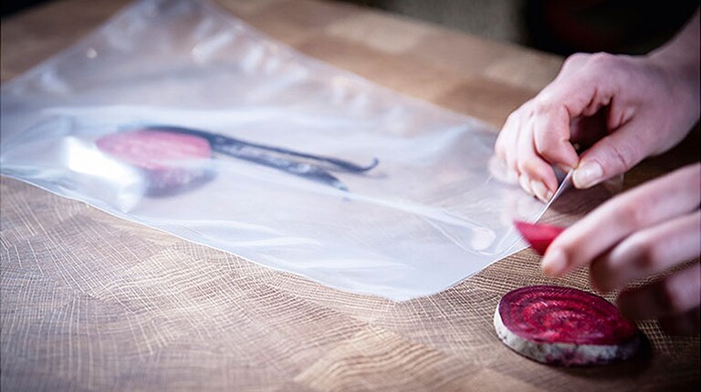 bieten sous-vide bewaren voor langere houdbaarheid