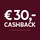 €30 Cashback