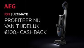 AEG FX9 € 100,- cashback
